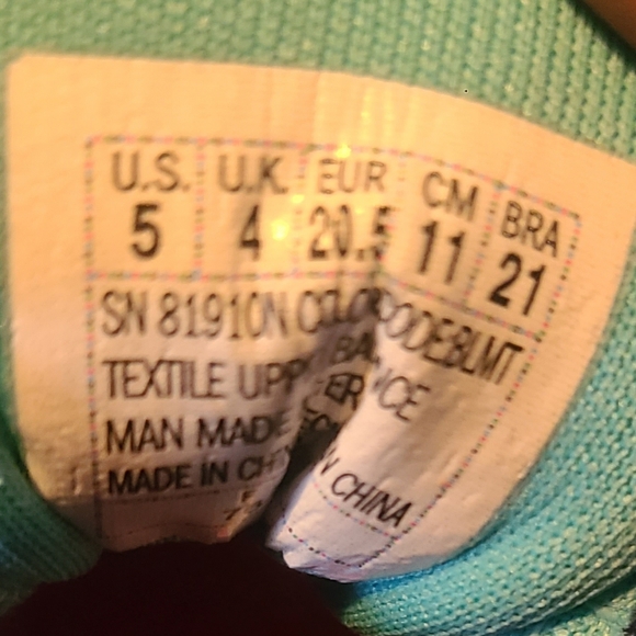 Skechers Kids' Multi-Color Sparkle Sneakers - Picture 5 of 5